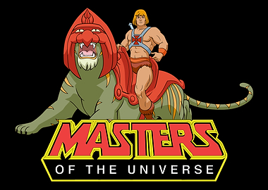 He-Man and Battle Cat Masters of the Universe