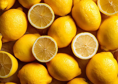 Fresh Yellow Lemons