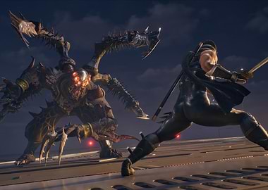 Ninja Gaiden vs. Monster Battle