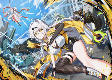 characters in action