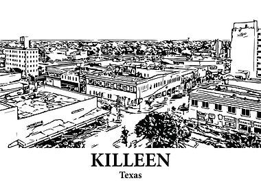 Killeen Texas Cityscape
