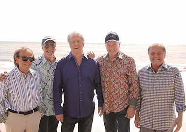 The Beach Boys on the Beach