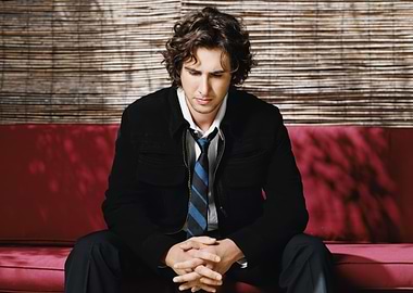 josh groban in Black Jacket and Tie