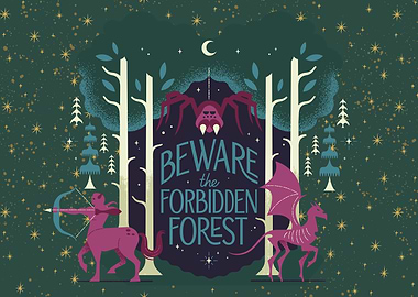 Forbidden Forest's Mystical Warning