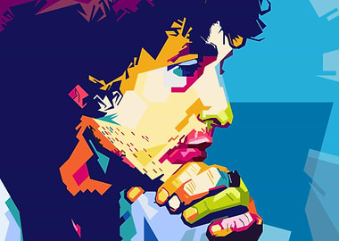 Pop Art Portrait of a Man