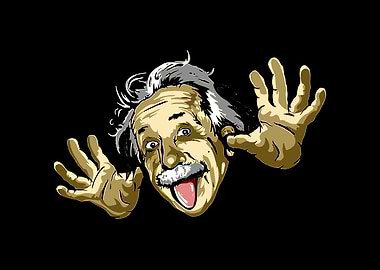 Funny Einstein Making Faces