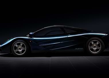 McLaren F1 XP5 Side Profile