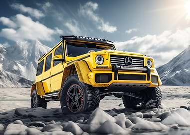 Mercedes G Wagon Mountains