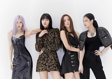 BLACKPINK Poses in Chic Outfits