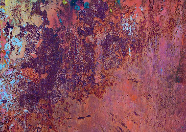 Abstract Rusted Metal Texture