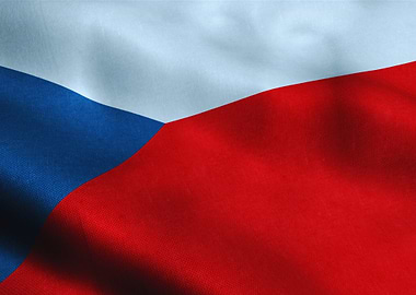 Czech Republic Flag Waving