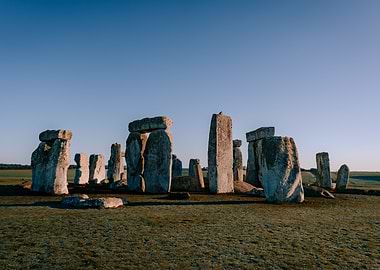 Stonehenge Landscape Photography – Ancient Monument Wall Art