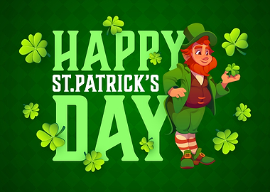 Happy St. Patrick's Day Leprechaun