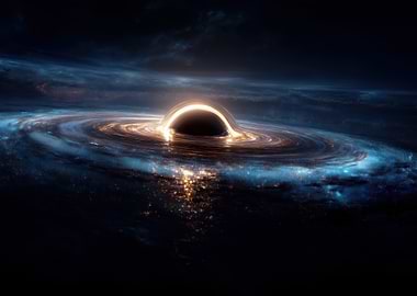 Massive Black Hole with Accretion Disk