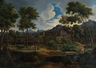 Classical Landscape with Figures