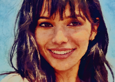 Portrait of a Smiling Woman