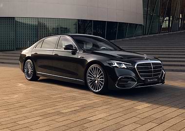 Black Mercedes-Benz S-Class Sedan