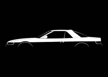 Eunos Cosmo Silhouette