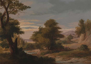 Pastoral Landscape with Figures