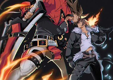 characters with swords