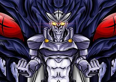 Incursio akame ga kill Knight with Fiery Eyes