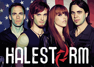 Halestorm Band Portrait