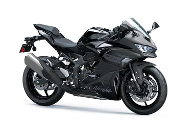 Black Kawasaki Ninja zx4r Motorcycle