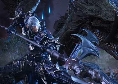 Final Fantasy Dragoon Estinien
