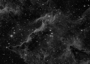 Cosmic Nebula and Stars