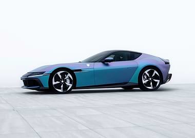 Iridescent Sports Car