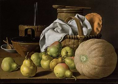 Still Life with Fruit and Basket