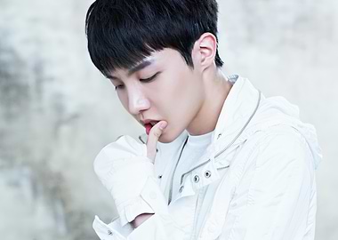 J-Hope of BTS in White Jacket