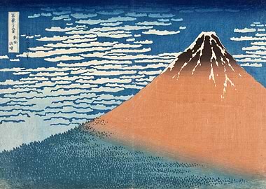 Mount Fuji with Clouds