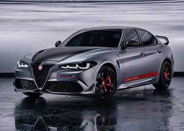 Alfa Romeo Giulia Quadrifoglio Luna rossa