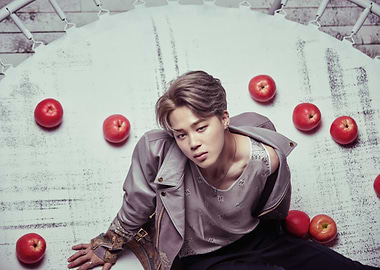 Jimin with Apples