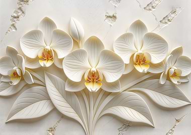 White Orchid Floral Arrangement