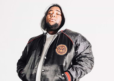 Rod Wave in a Black Jacket