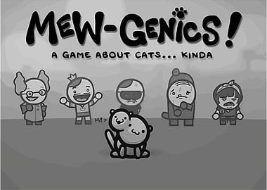 Mew-Genics Game Title Screen