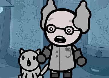 Mad Scientist with Cat in Lab Mewgenics!