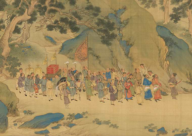 Scroll of tribute fragment 9