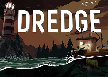Dredge Game Title Art