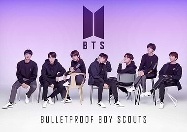 BTS 'Bulletproof Boy Scouts' Group Photo