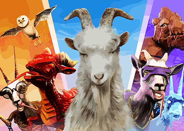 Goat Simulator Characters Montage