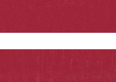 Latvia Flag Distressed