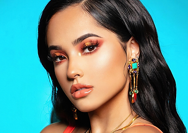 Glamorous Becky G with Bold Makeup