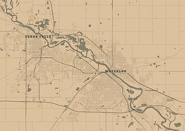 Cedar Falls and Waterloo, Iowa