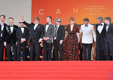 Rocketman Cast on Red Carpet