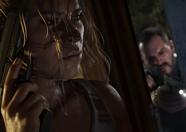 Tomb Raider Lara Croft with Gun