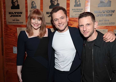 Bryce Dallas Howard, Taron Egerton, and Jamie Bell