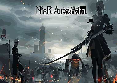 NieR: Automata Game Art